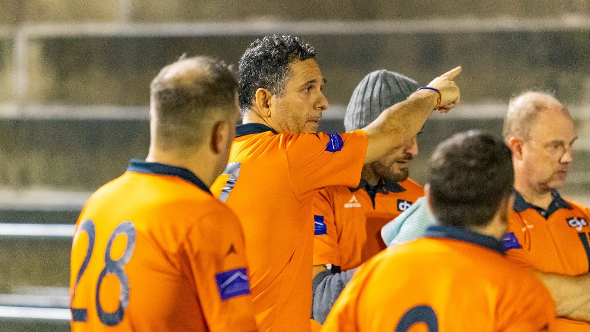 Discussion après le match