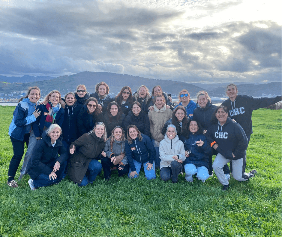 In Second Women’s Division, both club teams were eliminated from the semifinals. CHC Blue fought hard in a match that ended 0–0, but the tie was decided by the single goal conceded the previous weekend. CHC Orange, meanwhile, lost away at AD Rimas, arguably one of the toughest venues in the competition.